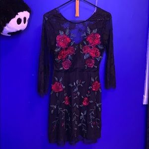 Express floral dress